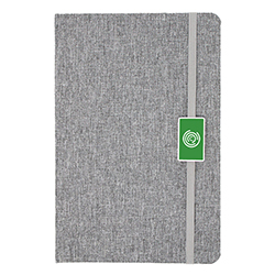 HEATHERED NOTEBOOK - DOT/GRID