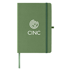 TERRA RECYCLED MILK CARTON NOTEBOOK, GREEN