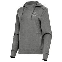 JUSTICE HOODED PULLOVER, LADIES